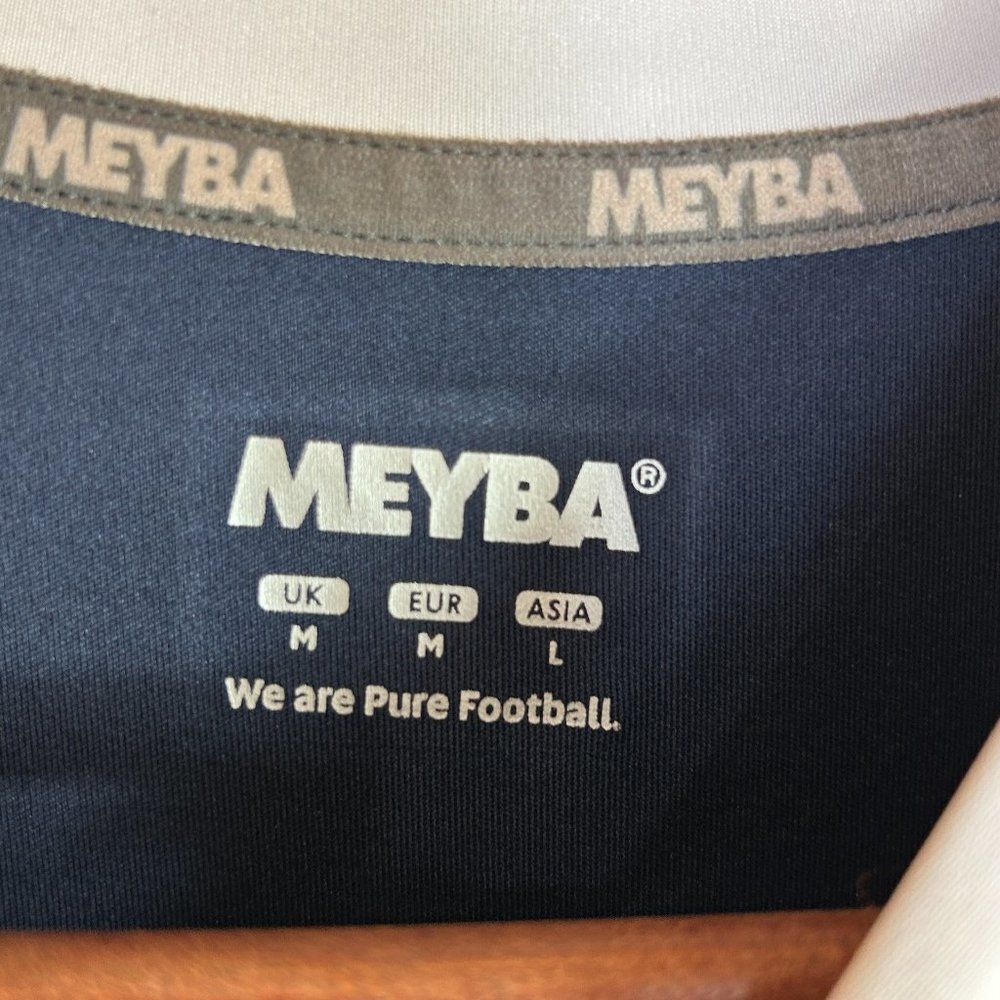 Meyba Soccer Jersey Men's Medium Blue/White‎ FIFA World Cup Thin Cool - Picture 3 of 9